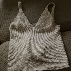 Knit tank top